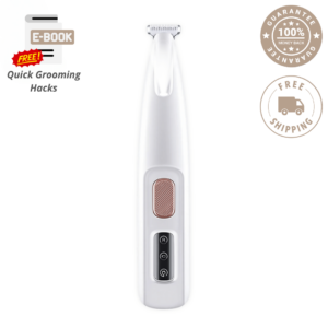 Low Noise Cordless Pet Grooming Trimmer for Dogs & Cats