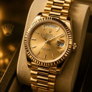 Premium Luxury Rolex Watch Golden