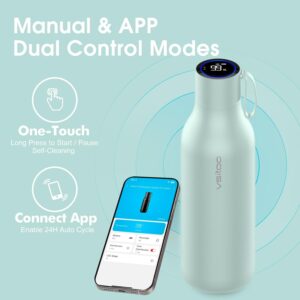 Smart Water Bottle with apps control (Blue)