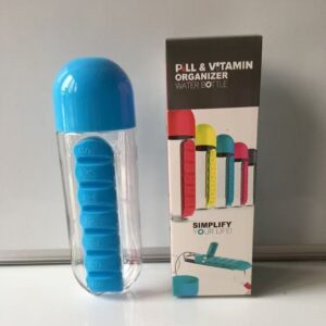 Pill Organizer Bottle (Blue)