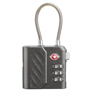 Smart TSA Combination Cable Lock (Dual System)