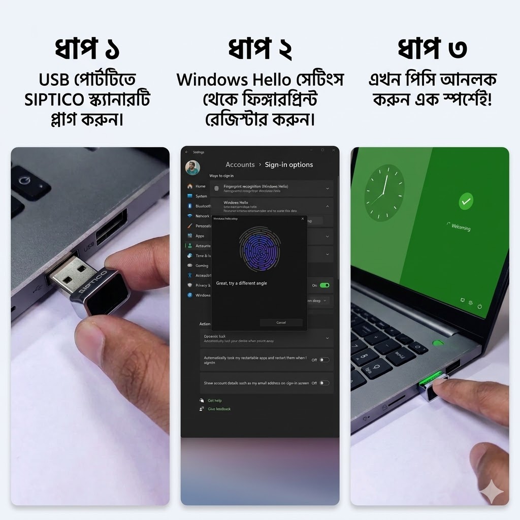 SIPTICO Setup Instruction Image