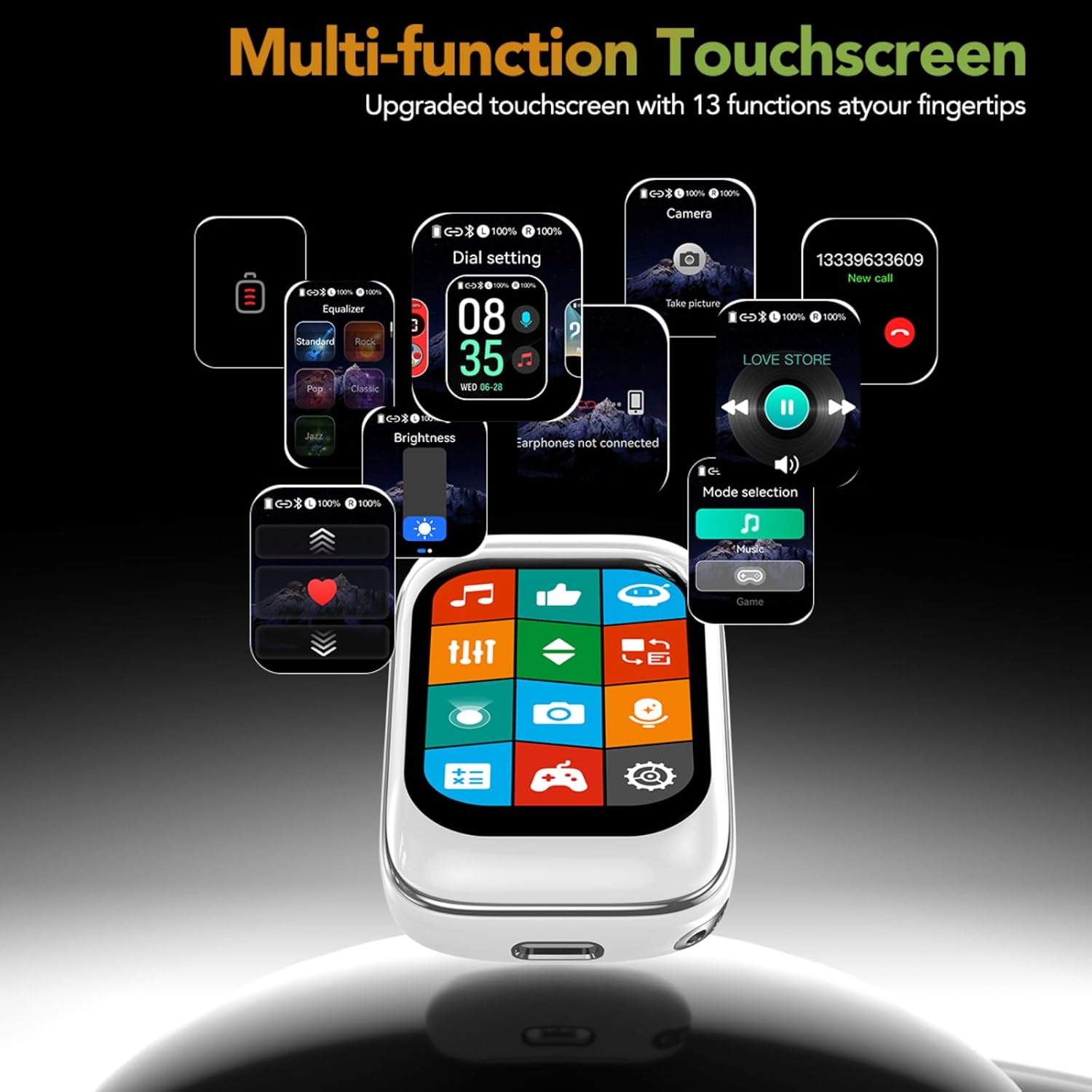 Touchscreen UI