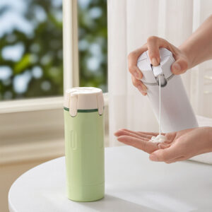 4-in-1 Travel Dispenser Bottle ( Green )