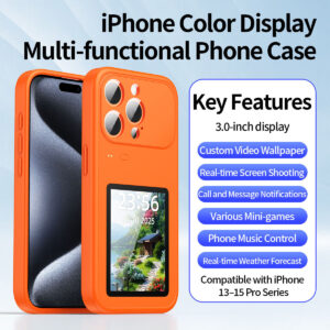 Ai Phone Case For Iphone 17 pro Max (Orange)